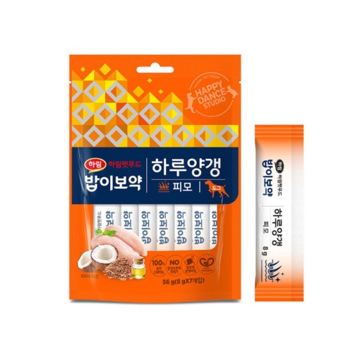 밥이보약(강아지)하루양갱-피모56g(8g*7p)