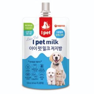 [sale]서울우유 아이펫밀크(저지방) 180ml